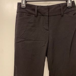 New York & Co 7th Avenue Straight Black Dress Pants Trousers 0 Petite